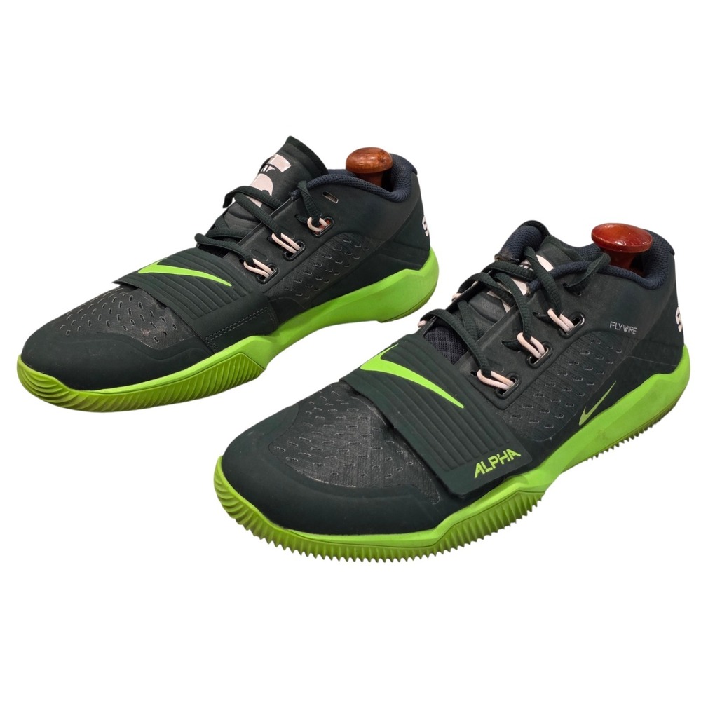 Nike Alpha Menace Michigan State Spartans PE Turf Shoes Men's 9 CI9864-300